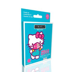 Cornells Hello Kitty Face Mask Style Lt-Pink +Dk. Pink
