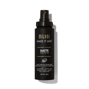 Milani Make It Last Setting Spray Charcoal -05 Matte Finish