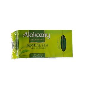 Alokozay Jasmine Green Tea Bag 25 Heat Seal Sachets
