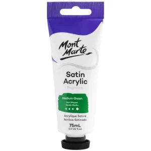 MM Satin Acrylic 75ml - Hookers Green