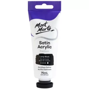 MM Satin Acrylic 75ml - Silver