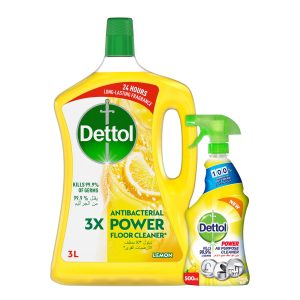 DETTOL MAC PINE 3L+TRIG LEMON 500ML - PK