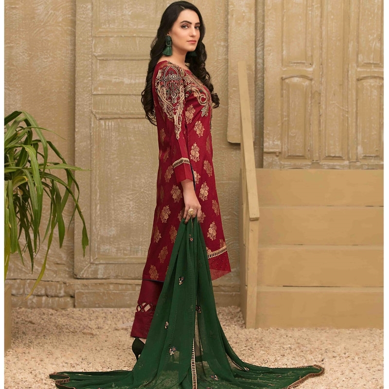 Tawakkal Mon Cheri Banarsi Lawn D9085 - Image 2