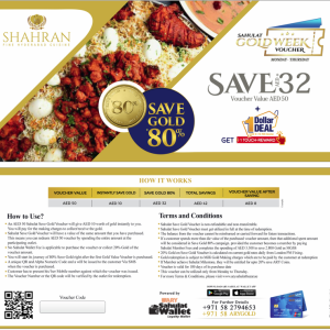 Shahran Voucher 50 AED