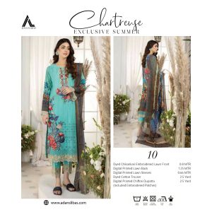 Inlays Adan's Libas CHARTREUSE - 10