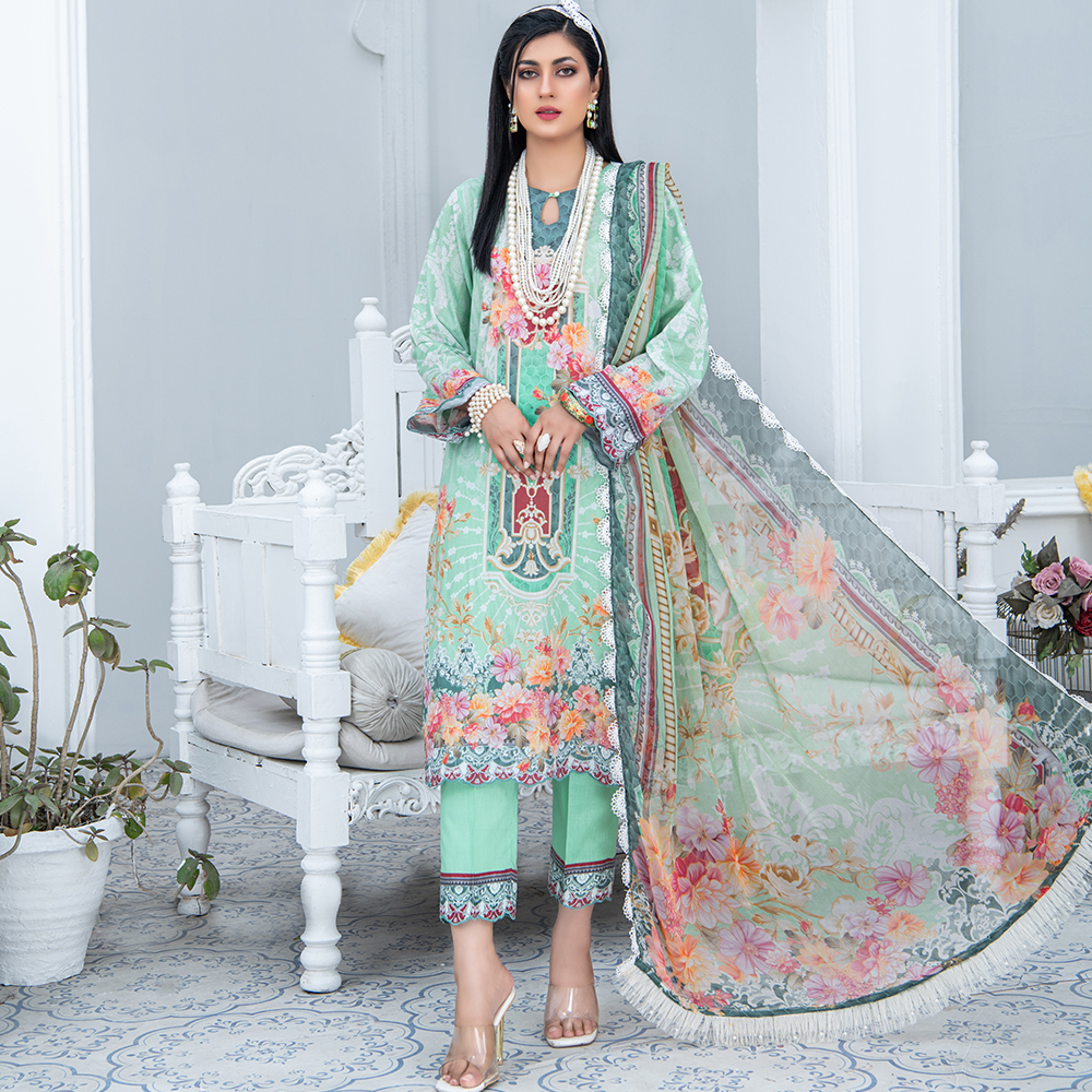 Bahar 3 Piece Lawn BL-11B