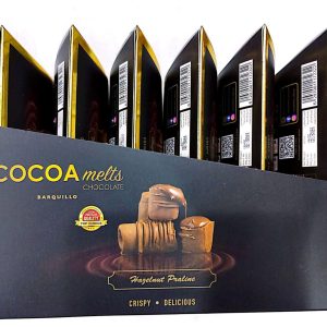 Cocoa Melts Choclate Coated With Hazelnut 6pcs X 60gm- 1 outer