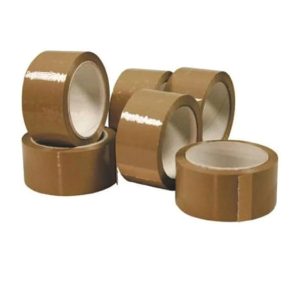 2 Inch Brown/clear tape 36 rolls - 40 yard
