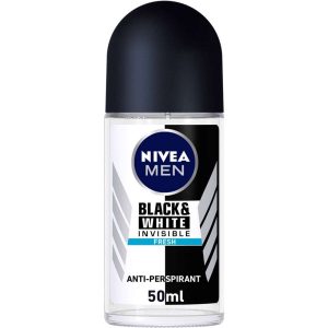 Nivea men rollon black and white invisble 50 ml - 30 pcs