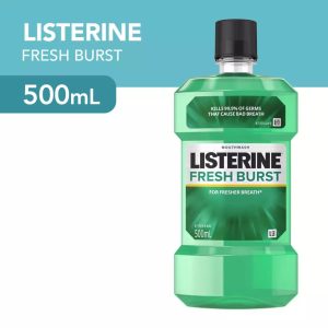 Listerine Fresh Brust Mouthwash 500 ML - 12pcs