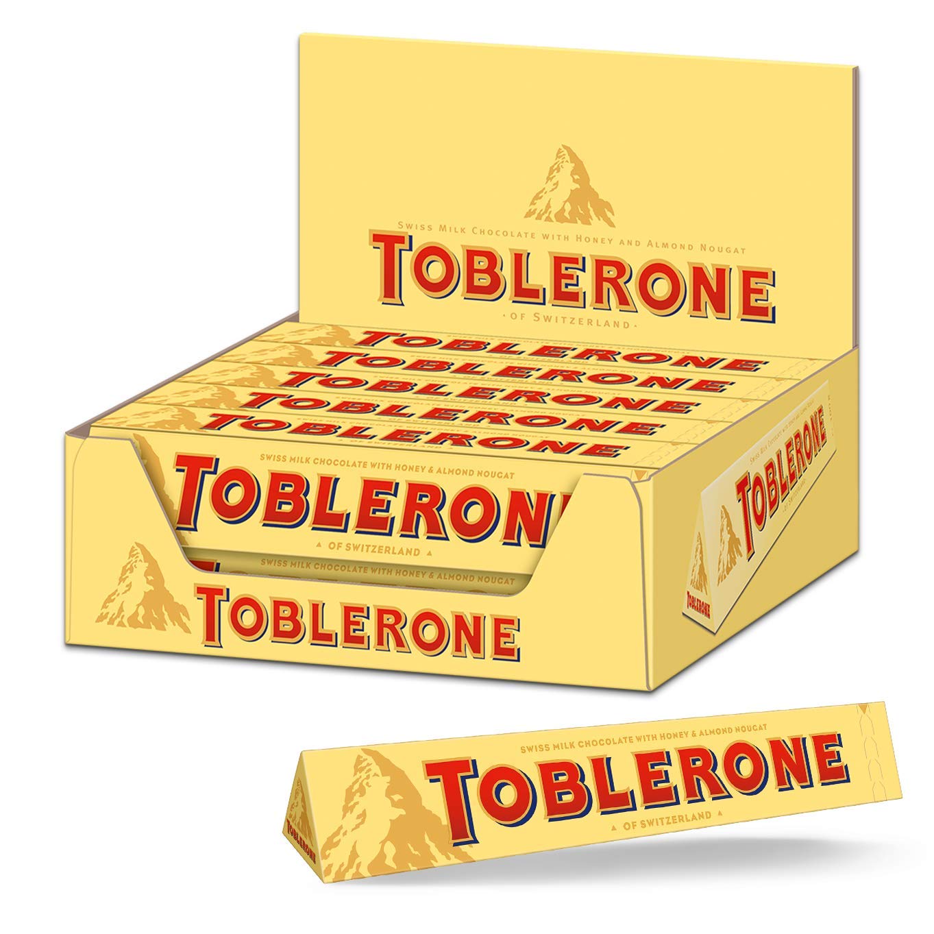 Toblerone 100gm - 20 Pcs
