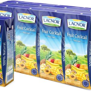 8 pcs of Lacnor Fruitcocktail Drink 180ml