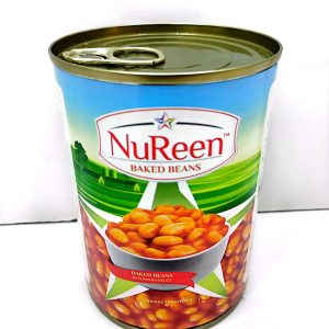 Nureen baked beans in tomato sauce 400 gm - 24 pcs