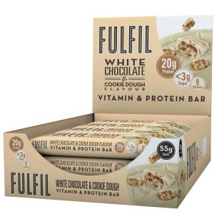 Fulfil White Chocolate & Cookie Dough Bar 55g