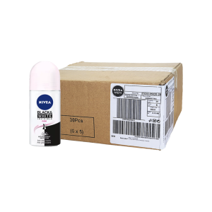 Nivea rollon black and white invisble 50 ml - 30 pcs