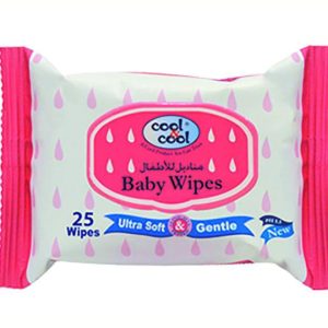 Cool & Cool Baby Wipes 25wipes