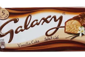 5 pcs of Galaxy Vanila Cake 30g