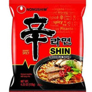 5 pcs of Nongshim Shin Ramyun Noodles 120g