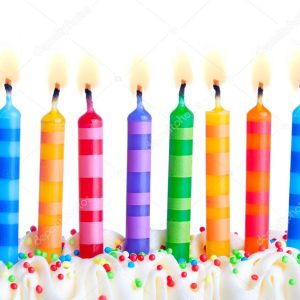 Birthday candle set 12 dozen