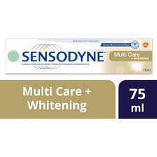 Sensodyne Multi Care + Whitening Toothpaste 75ml - 12pcs