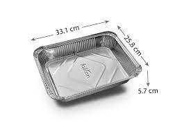 Aluminium Container 73365 - 6 Pcs
