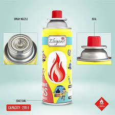 ELEGANT BUTANE GAS CATRIDGE 220G - 28 Pcs