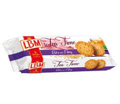 LBM tea time biscuit 90G - 20 Pcs