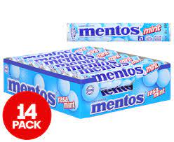 Mentos Rasa mint 29G X 14 ROLL - 14 PCS