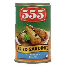 555 Fried Sardines 155g