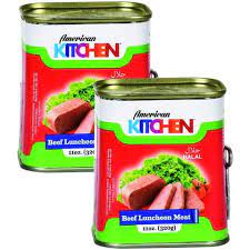 2 pcs of AK Beef Luncheon Meat 320g