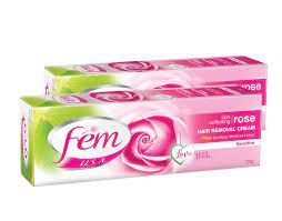 2 pcs of Fem Rose H/Removal Crm 120g