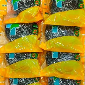 TRIFORD SS STEEL SCOURERS 12PCS