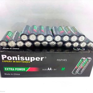 Ponisuper AA Battary - 60 Pcs