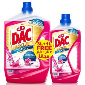 DAC Gold Cleaner +Disinfectant 3L+1L