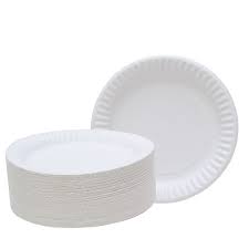 Plastic plate 20pcs - 6 Pcs