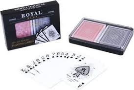 PLASTIC PLAYING CARD 1 X 6 SET - 6 PCS