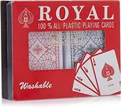 ROYAL ORIGINAL PLAYING CARD (WASHABLE) SET OF 2 - 12 SET