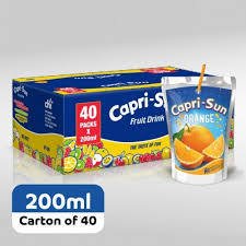 Caprison Juice Orange 200ml -  40 Pcs