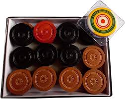 NEW SUPER CARROM COIN - 12 PCS