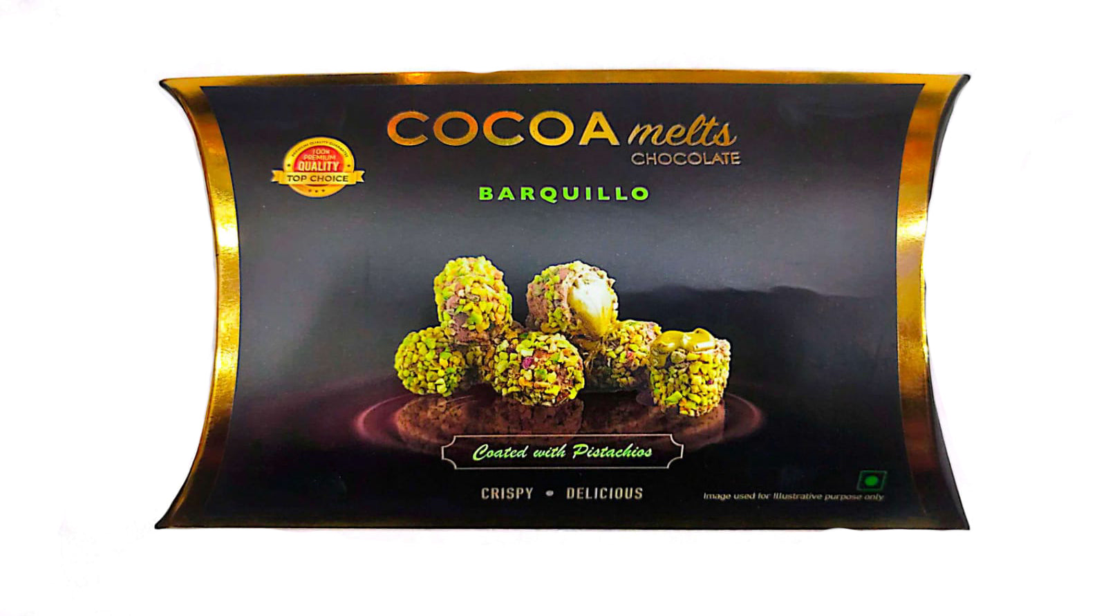 Barquillo Pistachio Pillow Pouch - 60gm