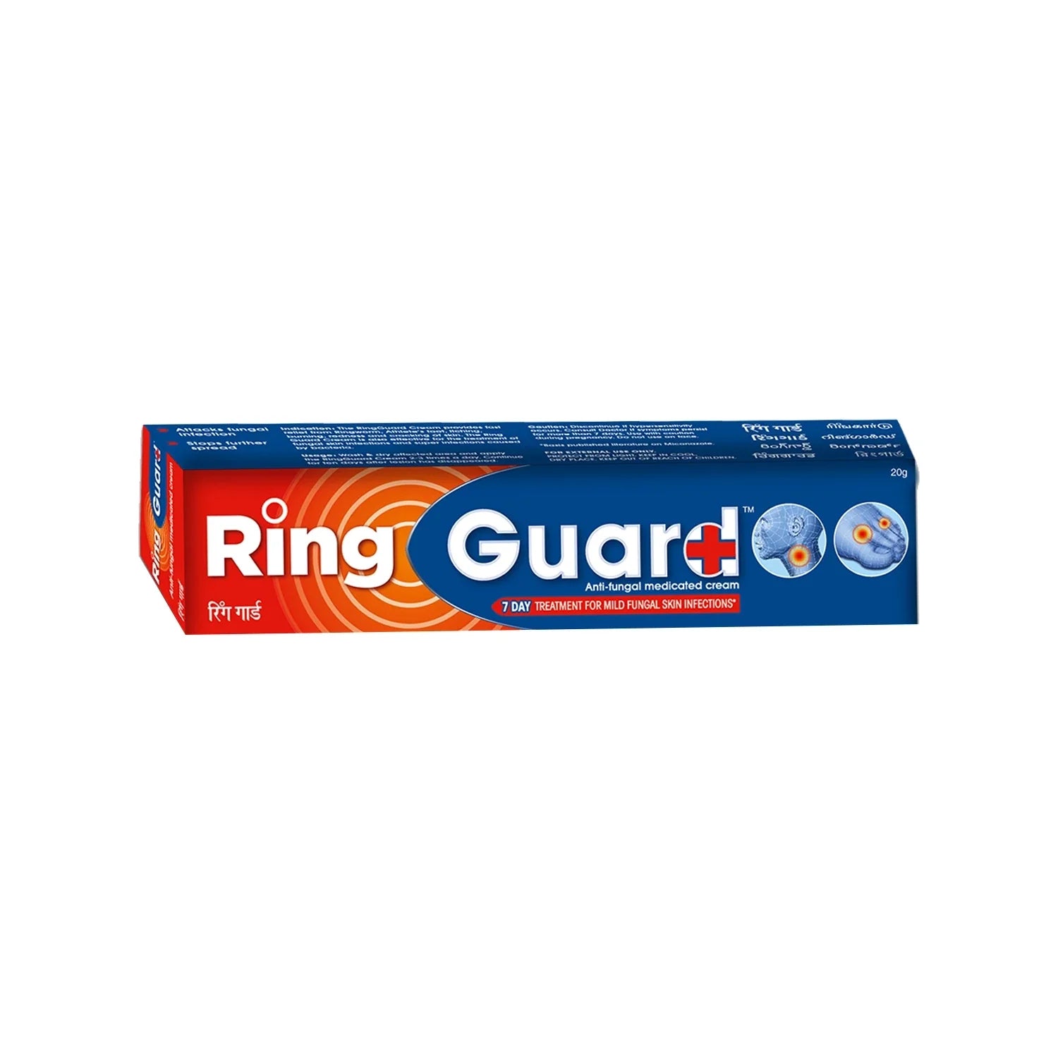 Ring guard antifungal medicated cream 20gm - 120 pcs