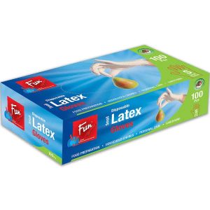 LATEX DISPOSIBLE GLOUSE - 10 Pcs