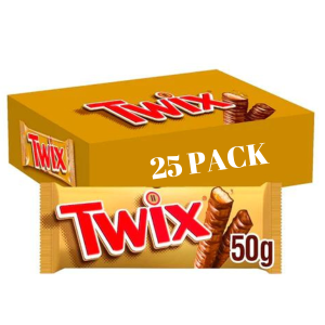Twix Chocolate 25 x 50 g (SPECIAL OFFER)