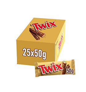 Twix Chocolate 25x50 g (Special Offer)