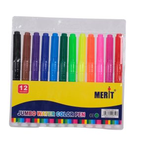Merit jumbo water color-12pcs