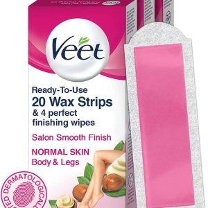 Veet full body waxing kit 20 pre cotton wax