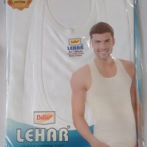 Dollar lehar cotton vest size- 32 cm 3pcs packing