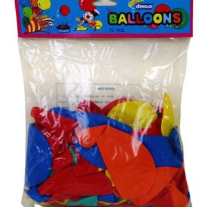 Dingo Org Balloons 72pcs