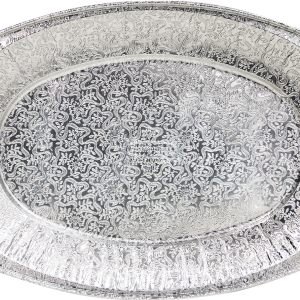 Cosmoplast SMALL ALUMINIUM PLATTER PACK OF 10