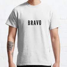Bravo tshirt white 2 pcs